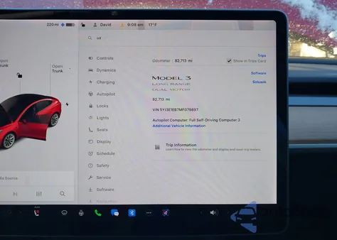 2021 Tesla Model 3 Long Range Dual Motor All-Wheel Drive z USA, uszkodzony, nr VIN 5YJ3E1EB7MF079897